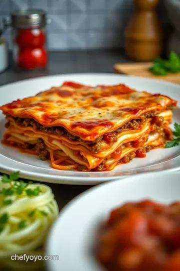 Simply Classic Lasagna: The Heart of Italian Comfort Food presentation