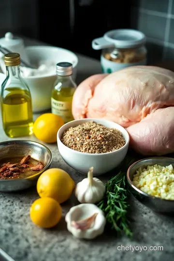 Simply Seasoned Roast Chicken ingredients