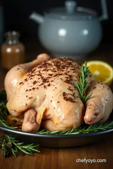 Simply Seasoned Roast Chicken presentation