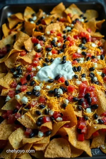 Sizzling Sheet Pan Nachos: The Ultimate Crowd-Pleaser presentation