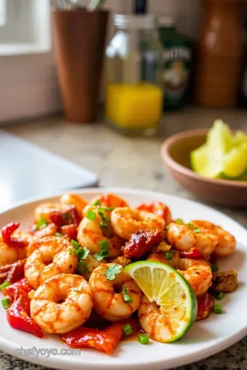 Sizzling Shrimp Fajitas with Peppers & Onions steps