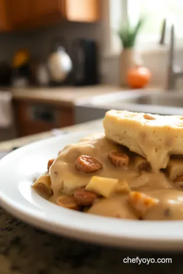 Southern Comfort: Homemade Sausage Biscuits and Gravy steps