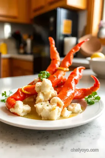 Sublime King Crab Legs with Garlic Butter steps