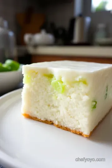 Sweet Coconut Rice Cake with Pandan Custard (Bánh Cam) steps