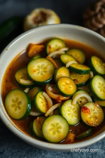 Sweet & Tangy Bread and Butter Cucumber Pickles presentation