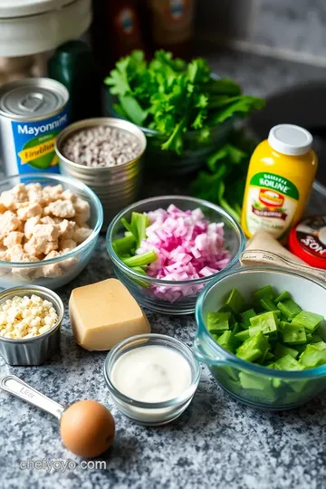 Tantalizing Tuna Salad: Quick and Easy Delight ingredients