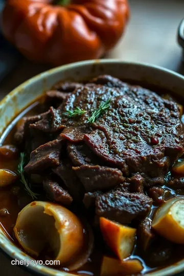 Tender Italian Pot Roast: A Hearty Family Feast presentation