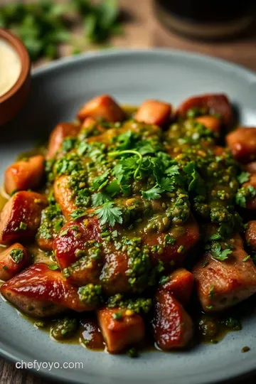 The Best Chimichurri Recipe: Fresh Zesty and Effortless! presentation