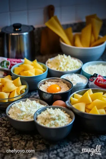 Ultimate Cheesy Ricotta Stuffed Shells ingredients
