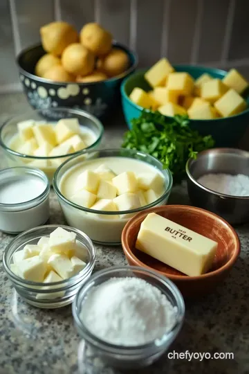 Ultimate Creamy Mashed Potatoes: The British Classic ingredients