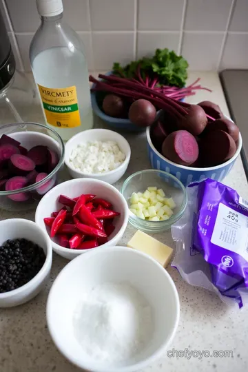 Vibrant Homemade Pickled Beetroot: A Taste of Tradition ingredients