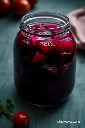 Vibrant Homemade Pickled Beetroot: A Taste of Tradition presentation