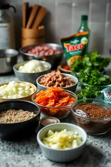 Walking Tacos: The Ultimate Portable Taco Snack ingredients