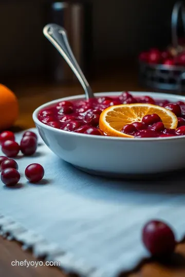 Zesty Fresh Cranberry Sauce - A Festive Tradition presentation