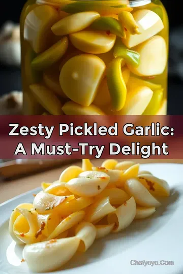 Zesty Pickled Garlic: A Must-Try Delight