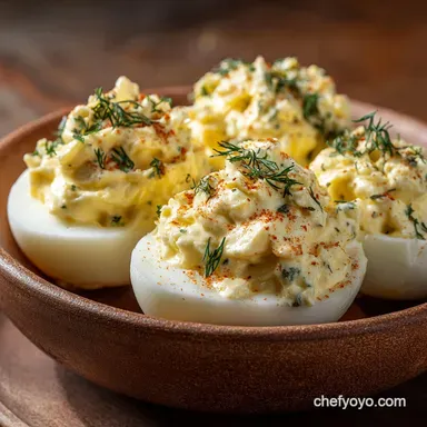 Air Fryer Egg Salad Ultra-Creamy, Easy Peel Hard-Boiled Eggs Recipe Card