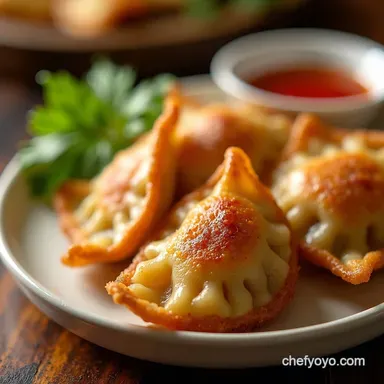 Air Fryer Frozen Potstickers Crispy Gyoza in Minutes Recipe Card