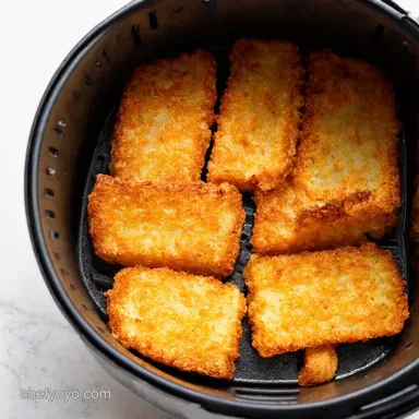 Crispy Air Fryer Frozen Hash Browns Ready in Minutes