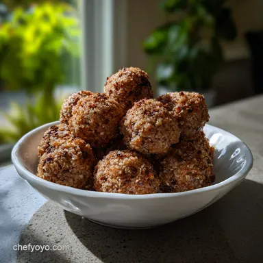 Air Fryer Meatballs: Ultra-Crisp & Velvety Centers Recipe Card