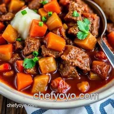Amazing deer camp venison chili recipe: 7 Steps to Hearty Comfort! Recipe Card