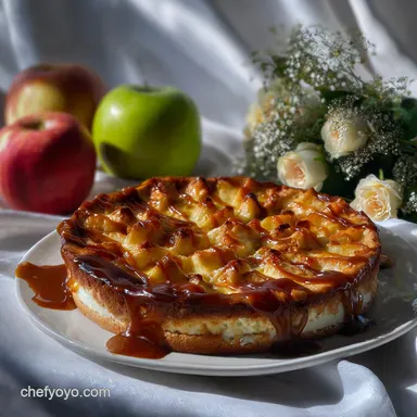 Apple Cheesecake Pie with Salted Caramel: The Ultimate Holiday Dessert Recipe Card