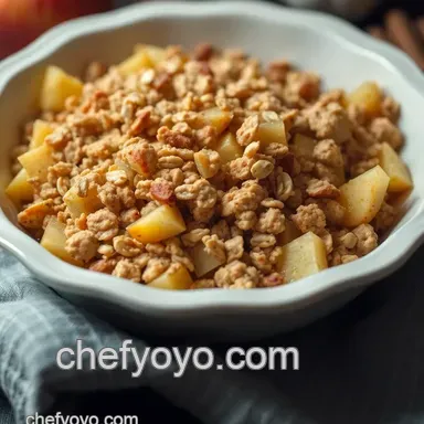 Cozy Apple Crunch Recipe: A Fall Delight Your Family Will Love Recipe Card