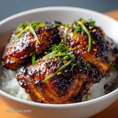 Asian Glazed Chicken Thighs Sticky Soy-Ginger Weeknight Dinner