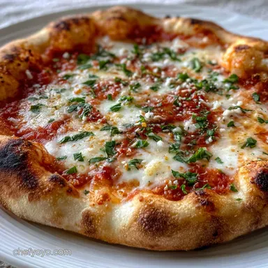Margherita Pizza: Authentic Neapolitan Recipe for Home Ovens Recipe Card