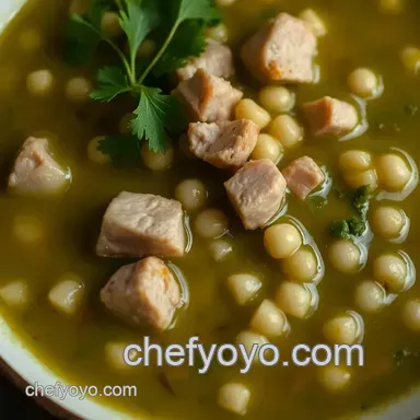 Authentic pozole verde recipe: My Family’s Fresh Hominy Stew Recipe Card
