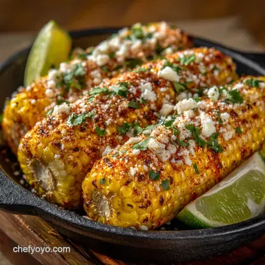 Mexican Street Corn (Elote): Ultimate Authentic BBQ Side Dish Recipe Card