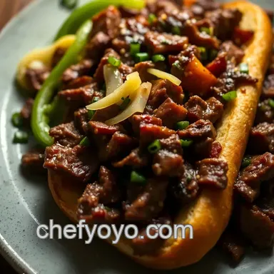 My Favorite Authentic Philly Cheesesteak Recipe: Juicy & Flavorful Recipe Card