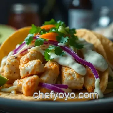 Baja Fish Taco Recipe: Zesty Slaw & Creamy Sauce! Recipe Card