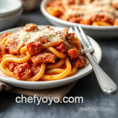 Baked Ziti with Sausage: A Comfort Food Classic! Recipe Card