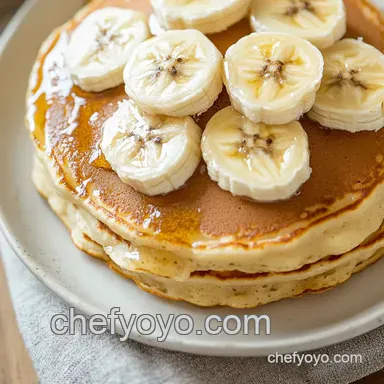 Go Bananas! Easy Banana Pancake Recipe for Fluffy Perfection Recipe Card