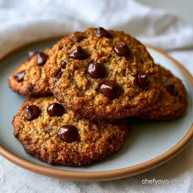 Banana Oatmeal Cookies in 15 Minutes
