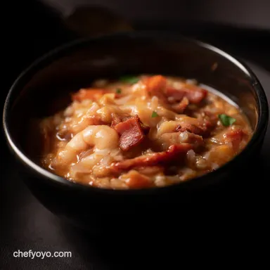 Bayou Bliss Swamp Soup Recipe A Taste of Louisiana Recipe Card
