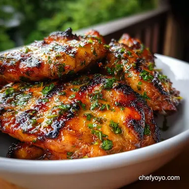 BBQ Chicken Marinade Ready in 30 Min | Smoky, Tangy Glaze Recipe