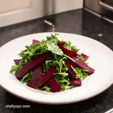 Beet It Arugula Salad Sweet Beets Tahini Jazz It Up Recipe Card