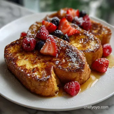 Brioche French Toast: The Best Fluffy Recipe Recipe Card