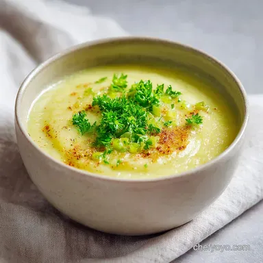 Best Potato Leek Soup Recipe with Yukon Gold Potatoes Recipe Card