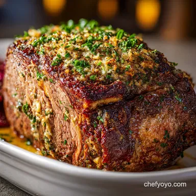 Prime Rib Roast Recipe: Herb Crusted Oven