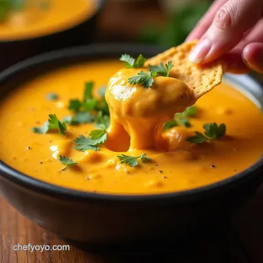 The Best Slow Cooker Queso Dip Creamy Foolproof Recipe Card