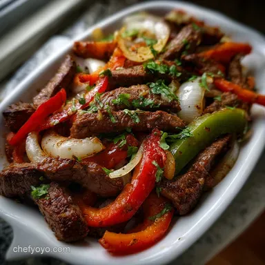 Steak Fajita Recipe: Tender Beef & Charred Veggies