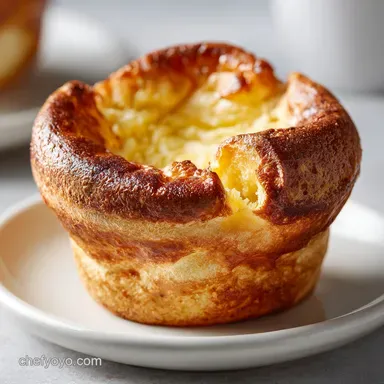 The Best Yorkshire Pudding Popover Recipe: Baked Recipe Card