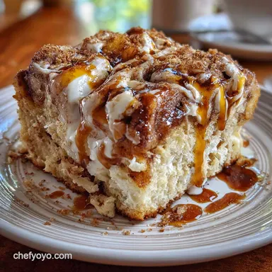 Reddit Famous Big Mama's Secret Cinnamon Roll Poke Cake Ready in 45 Minutes Recipe Card