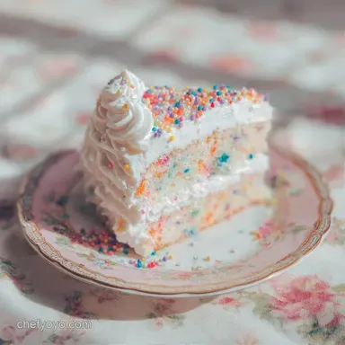 Birthday Dot Cake Recipe for 10 Cakes Recipe Card