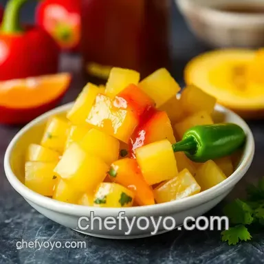 Ultimate Fiery Pineapple Ghost Pepper Sauce: A Delicious 30-Minute Adventure Recipe Card