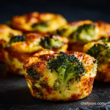 Broccoli and Cheese Egg Muffins: The Quick Meal Prep Champion Recipe Card