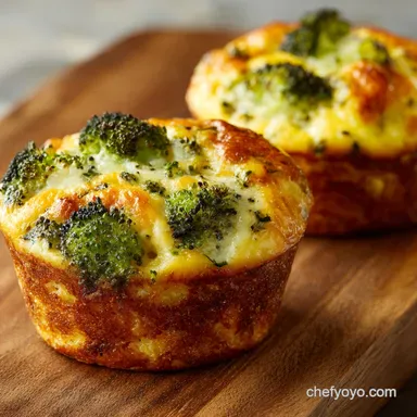 Broccoli and Cheese Egg Muffins: The Quick Meal Prep Champion