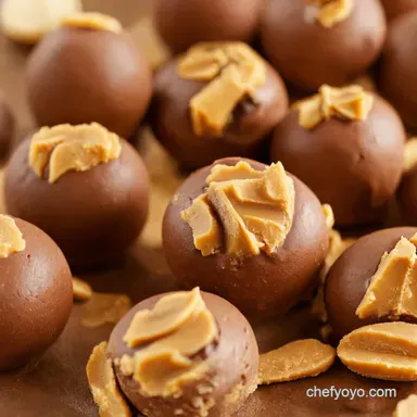 Peanut Butter Buckeyes Everyone will love Easy Treats Recipe Card